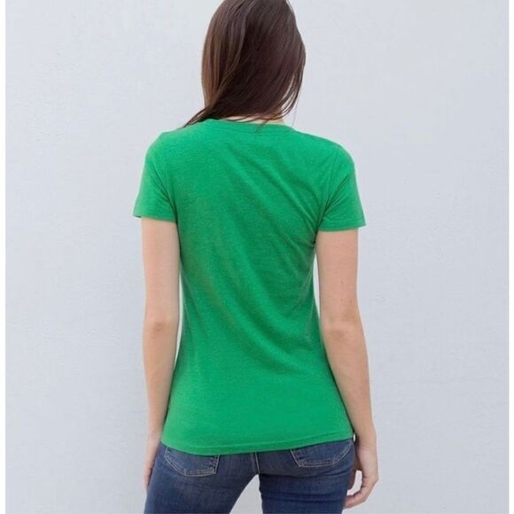 New Womens Gone for a Run Kiss Me I’m a Runner St Pattys Day Graphic Tee - Sz S - Picture 2 of 4